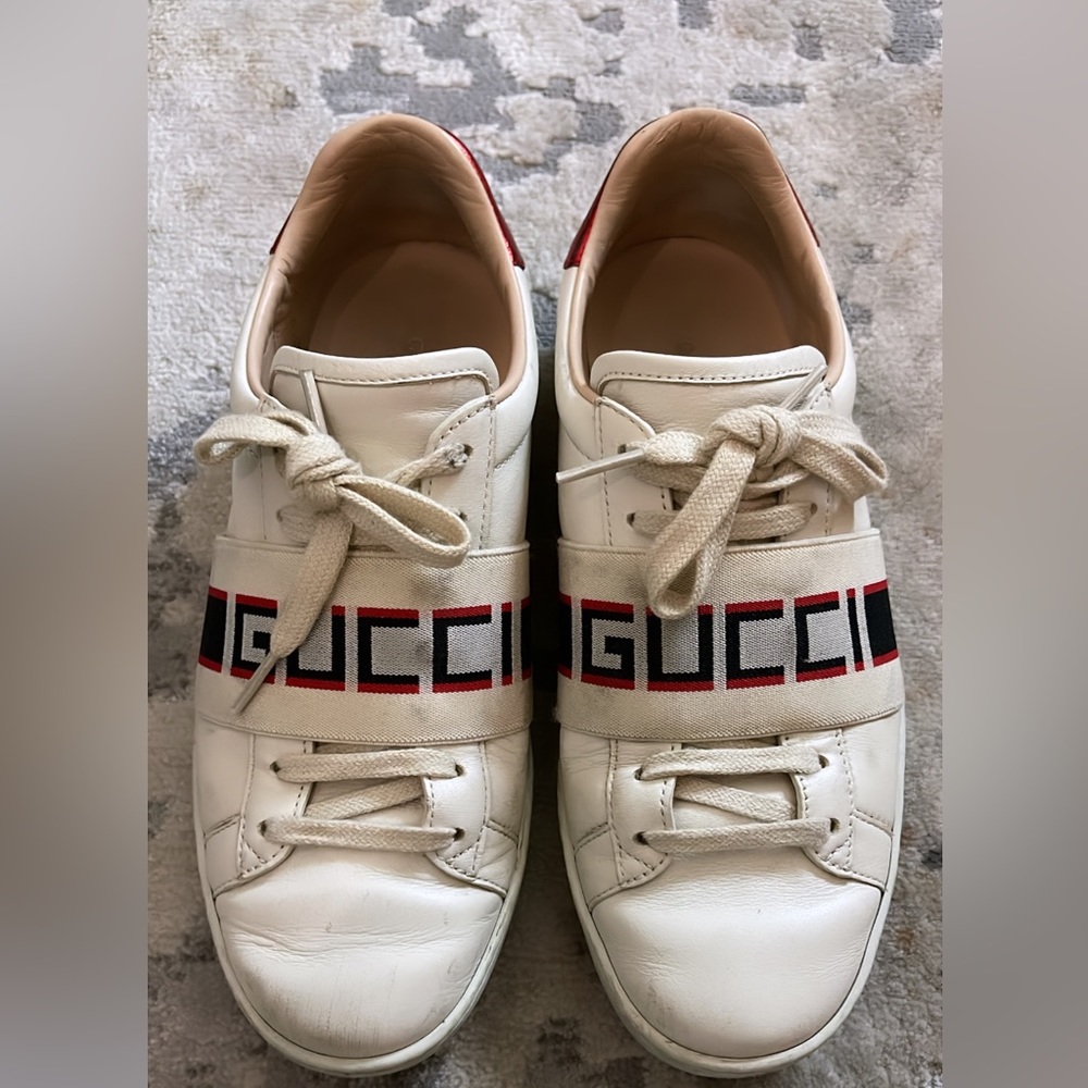 Women’s Ace Sneakers with Gucci Strap